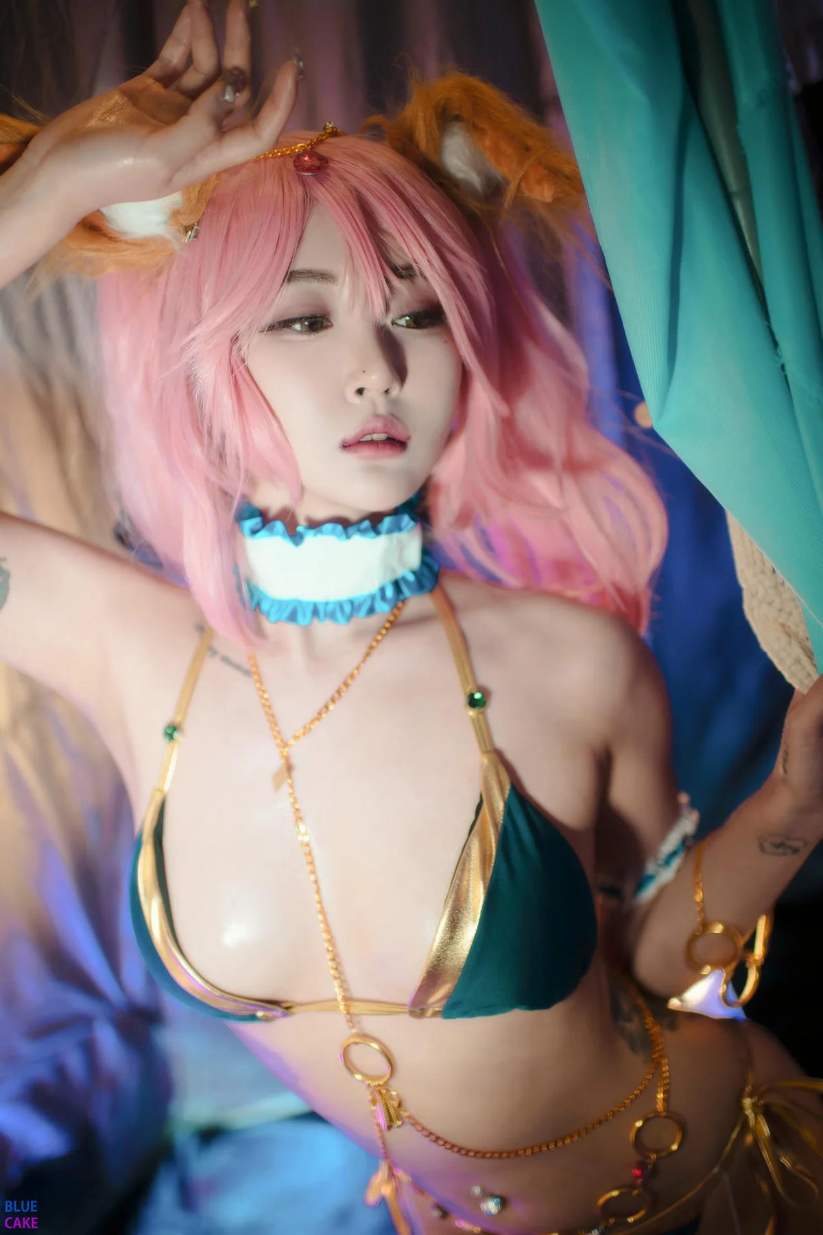 BLUECAKE No.020 Pink Dancer 萝莉cosplay写真 - 42