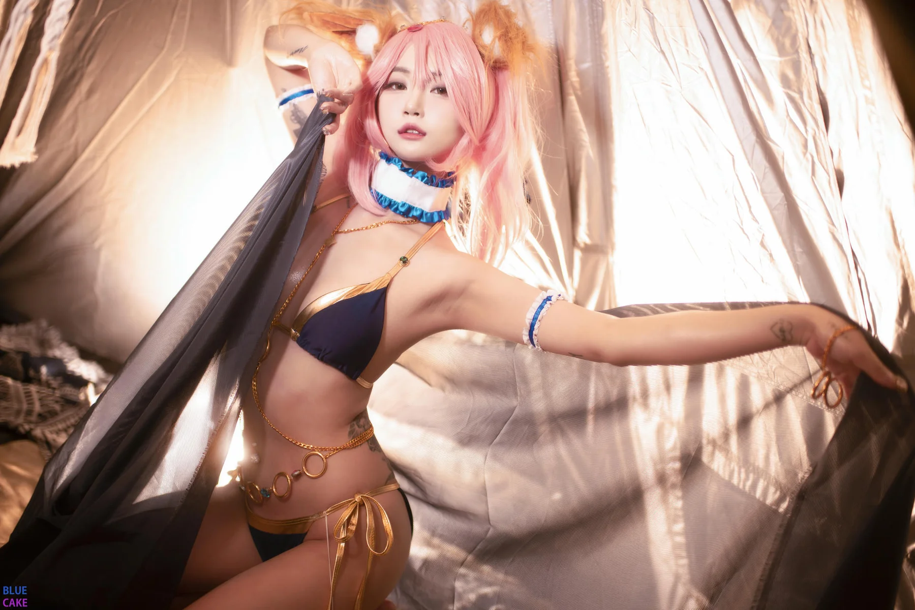BLUECAKE No.020 Pink Dancer 萝莉cosplay写真 - 48