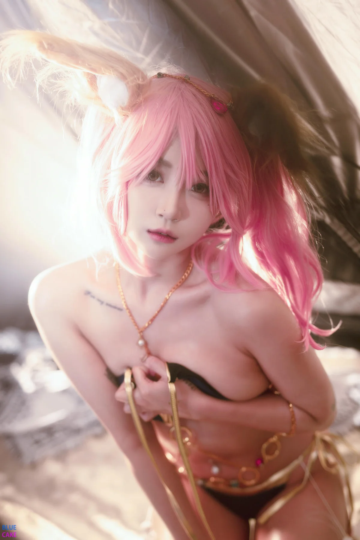 BLUECAKE No.020 Pink Dancer 萝莉cosplay写真 - 60