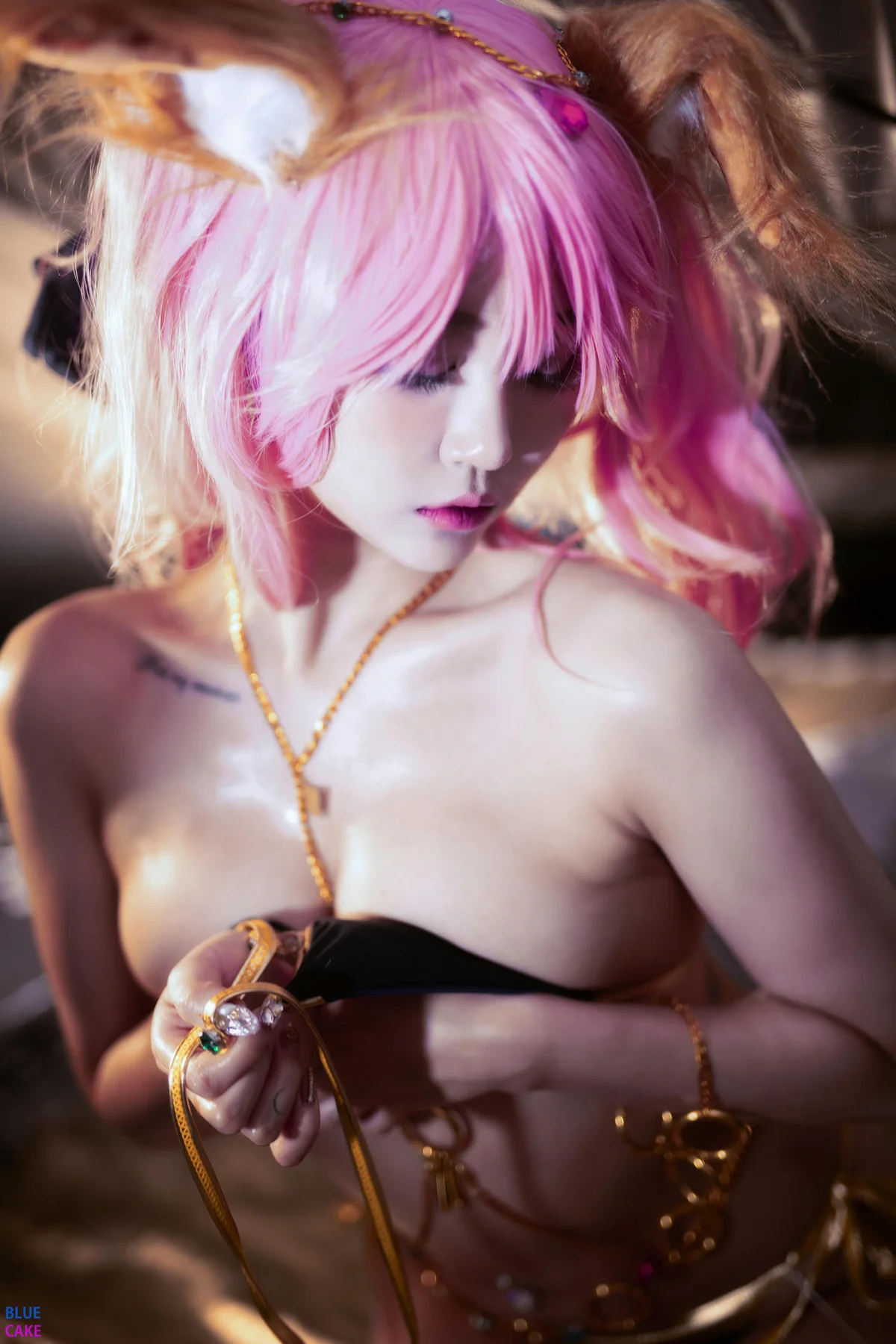 BLUECAKE No.020 Pink Dancer 萝莉cosplay写真 - 64