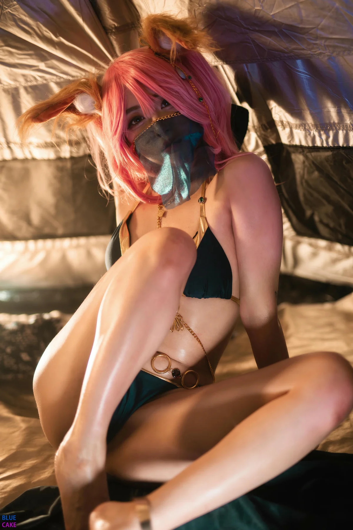 BLUECAKE No.020 Pink Dancer 萝莉cosplay写真 - 71