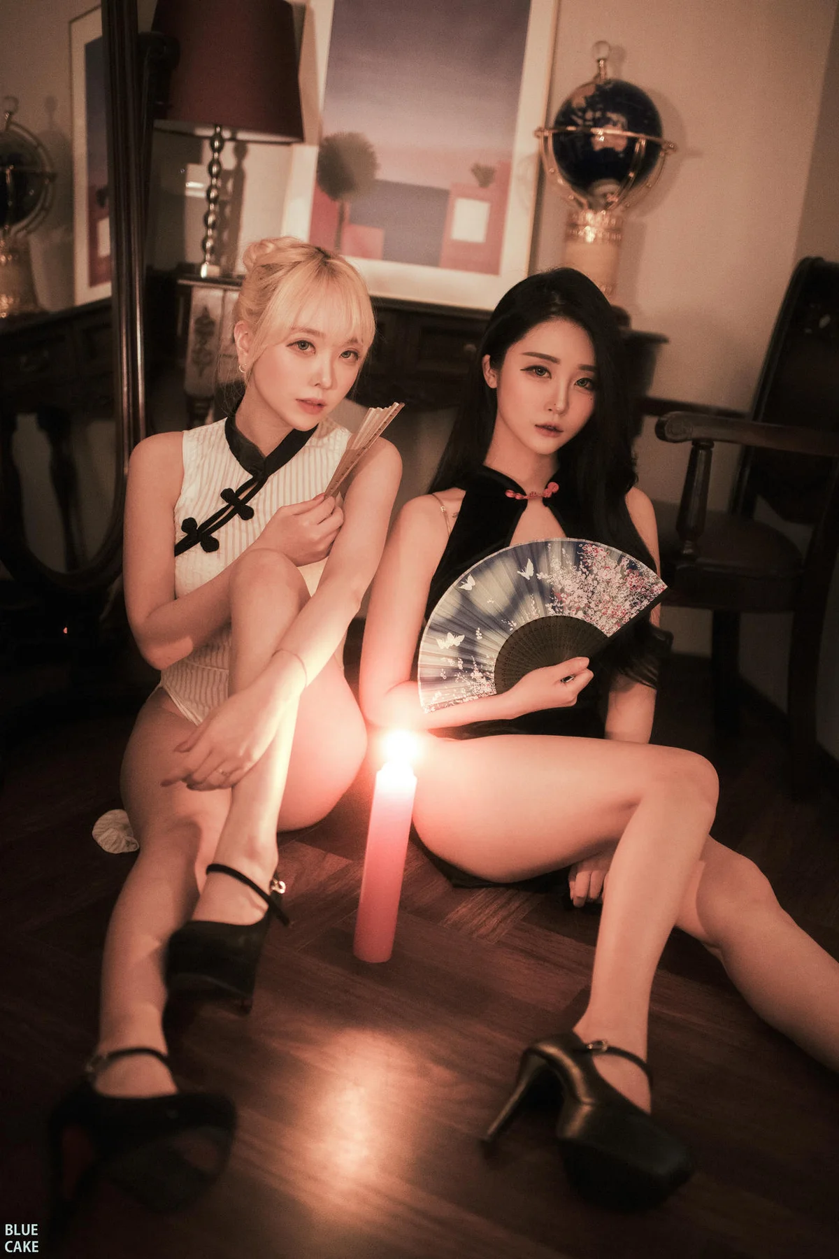 BLUECAKE No.025 Bomi  & Zia双人旗袍制服 - 63