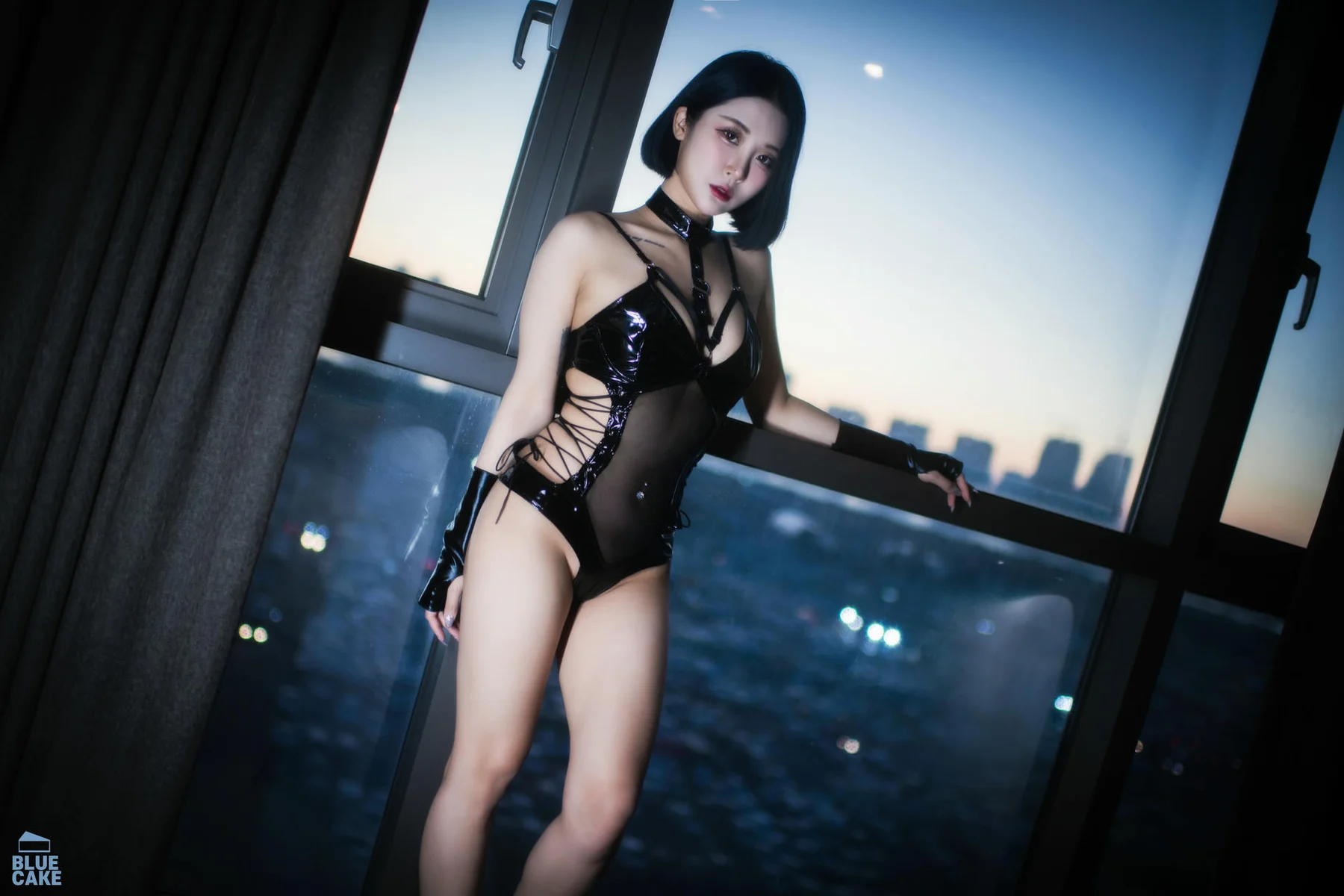 BLUECAKE No.029 Bomi翘臀皮衣酥胸爆乳 - 1