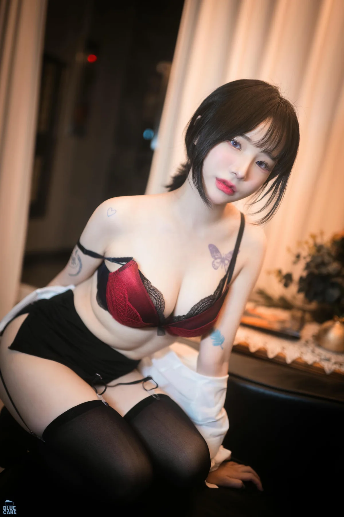 BLUECAKE No.038 Yeji爆乳捆绑猫咪游戏 - 18