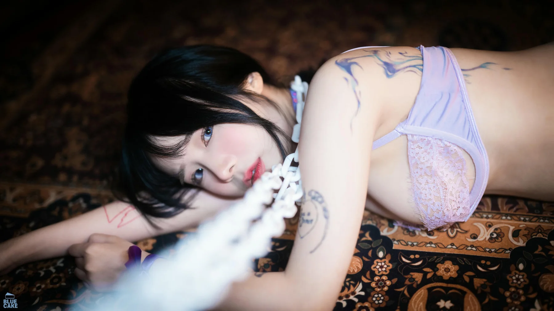BLUECAKE No.038 Yeji爆乳捆绑猫咪游戏 - 43