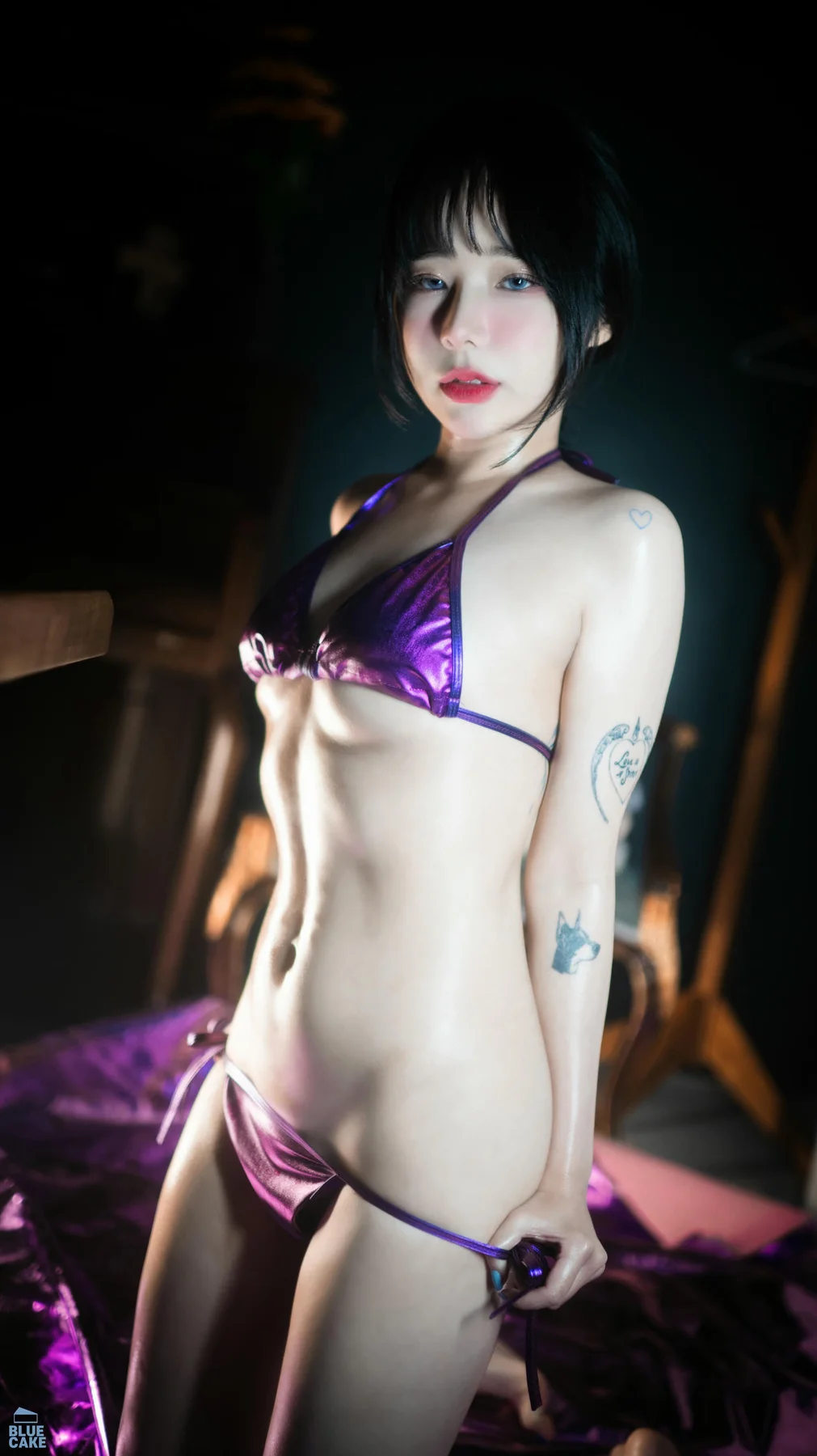 BLUECAKE No.038 Yeji爆乳捆绑猫咪游戏 - 76