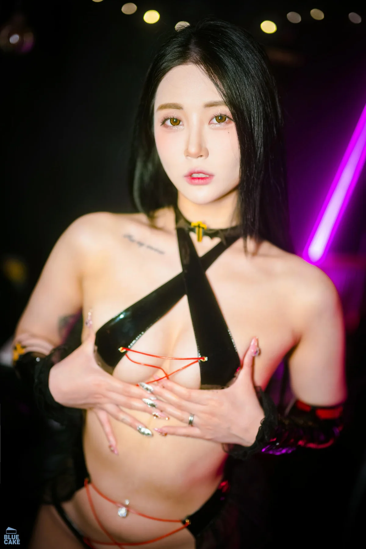 BLUECAKE No.039 Bomi爆乳情趣红绳捆绑Star - 74