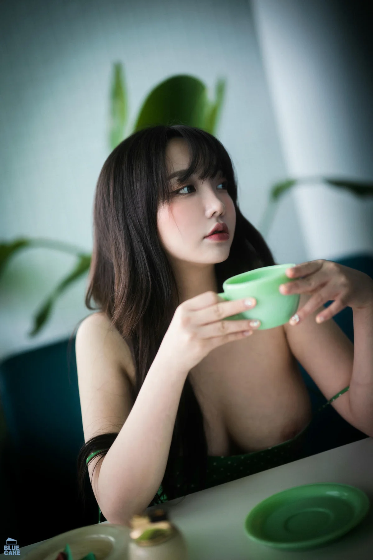 BLUECAKE No.040 YeEun品茶少女爆乳诱惑 - 11