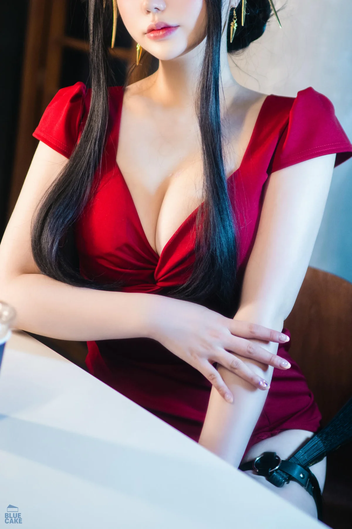 BLUECAKE No.041 YeEun黑玫瑰少女黑丝 - 72