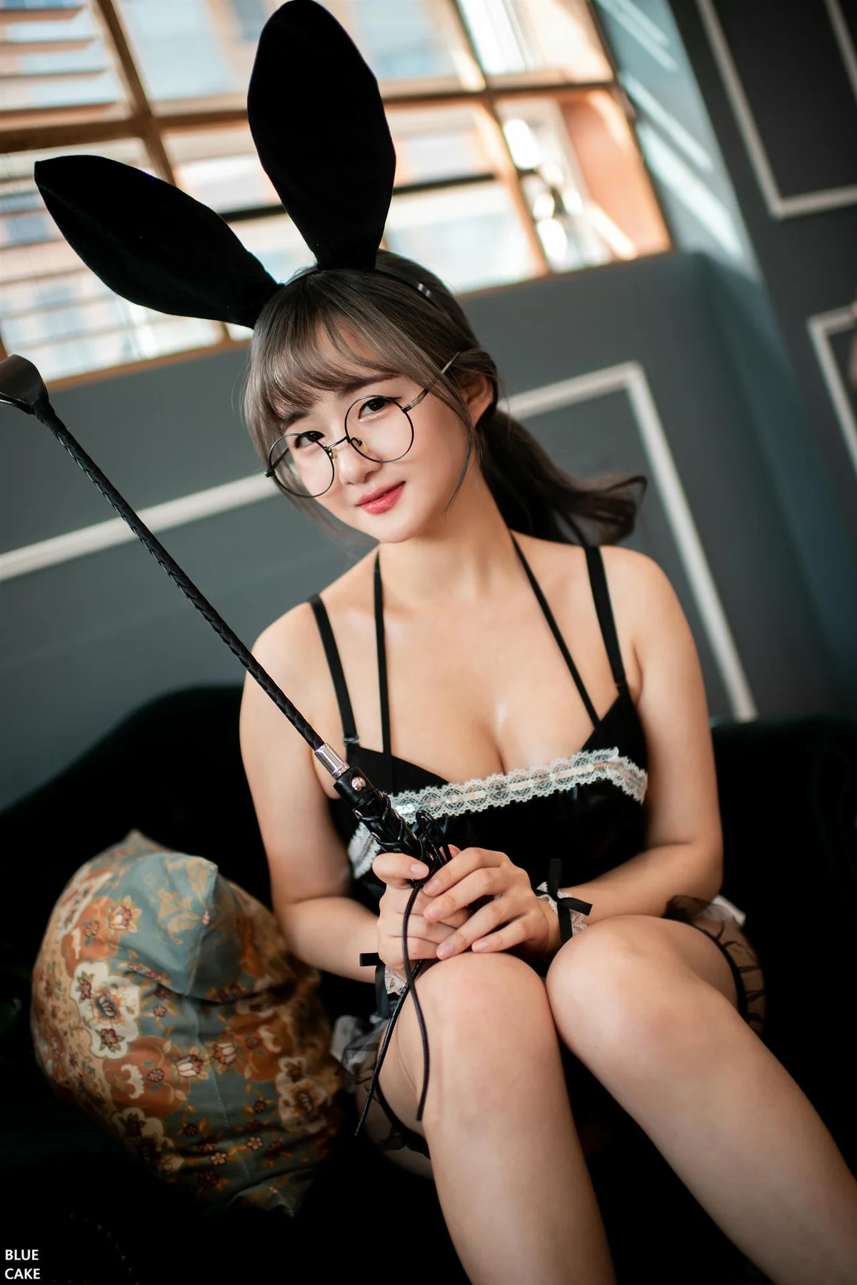 BLUECAKE No.042 Han Jina兔女郎黑丝美女 - 71