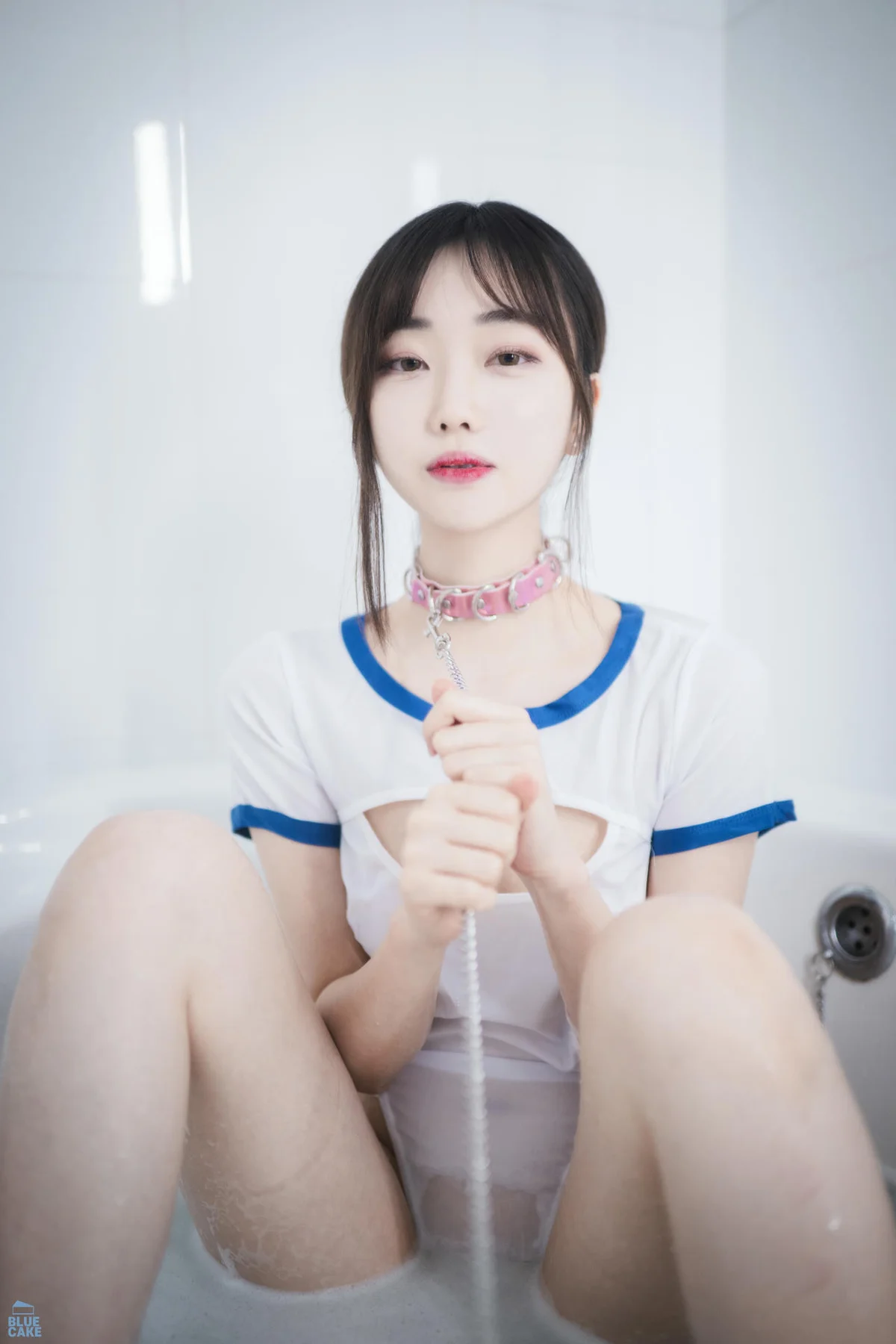 BLUECAKE No.043 Kim Ji白色内衣私房 - 56