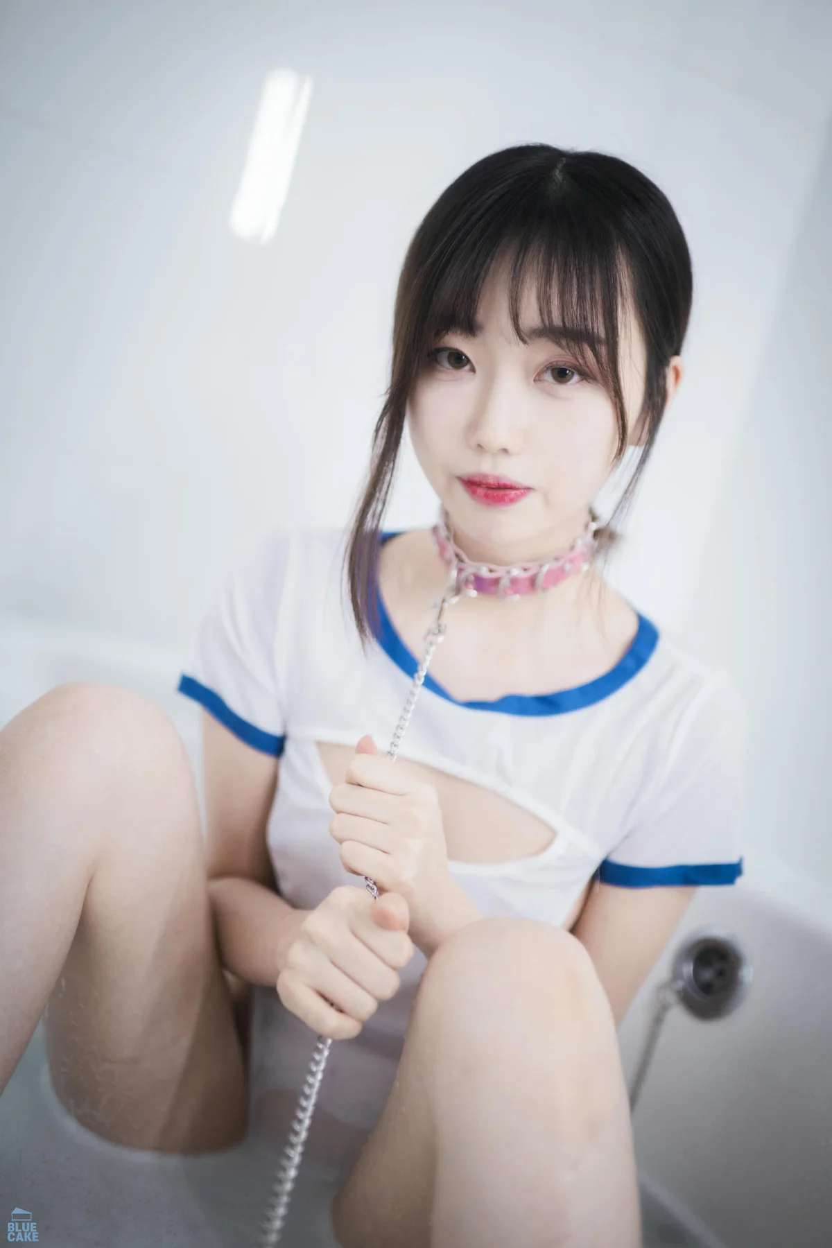 BLUECAKE No.043 Kim Ji白色内衣私房 - 58