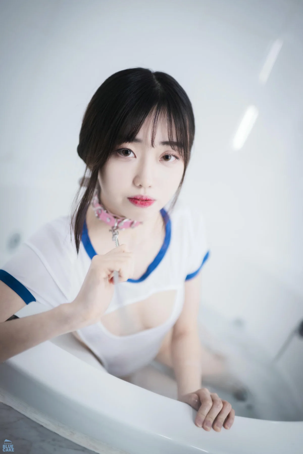 BLUECAKE No.043 Kim Ji白色内衣私房 - 63