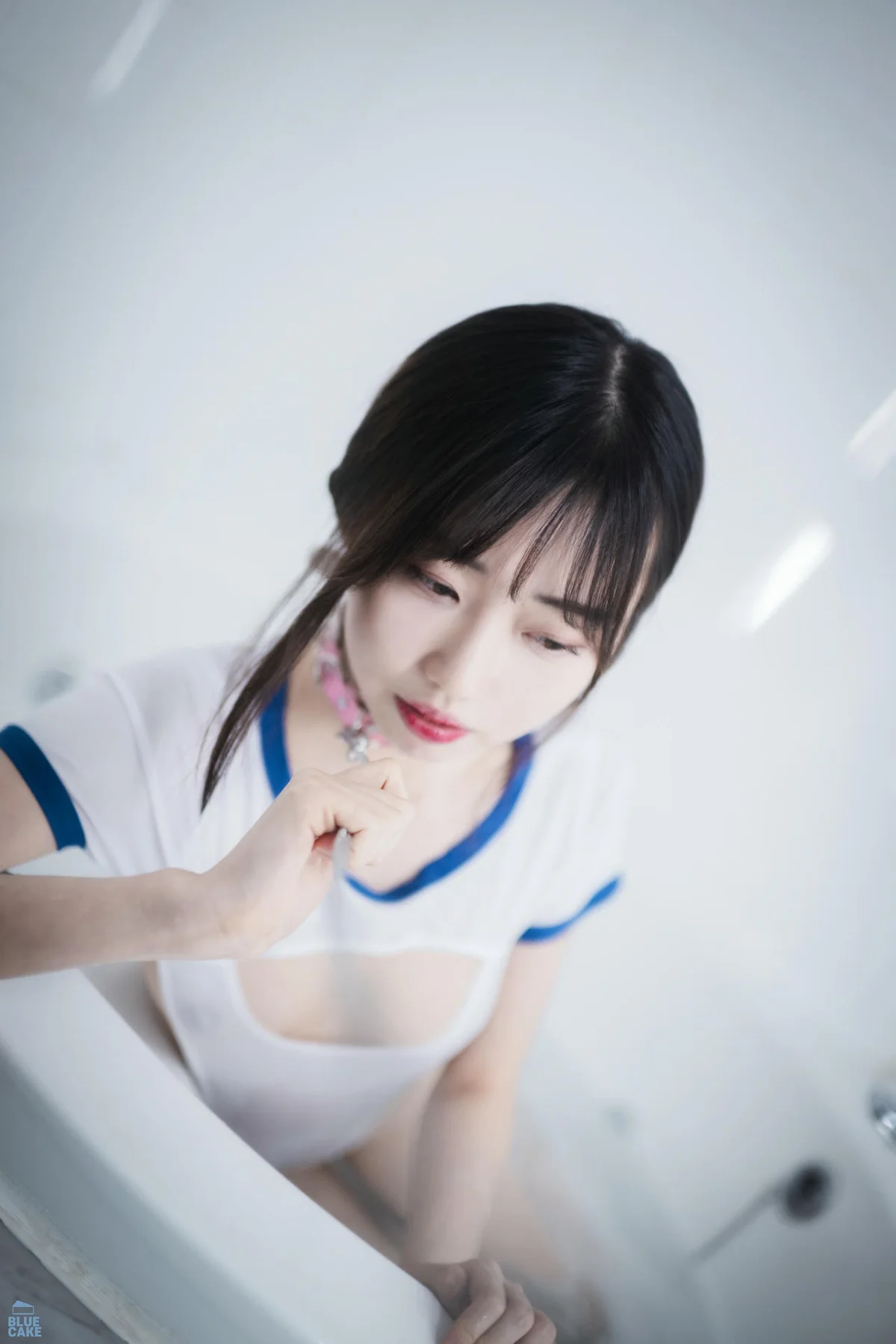 BLUECAKE No.043 Kim Ji白色内衣私房 - 65