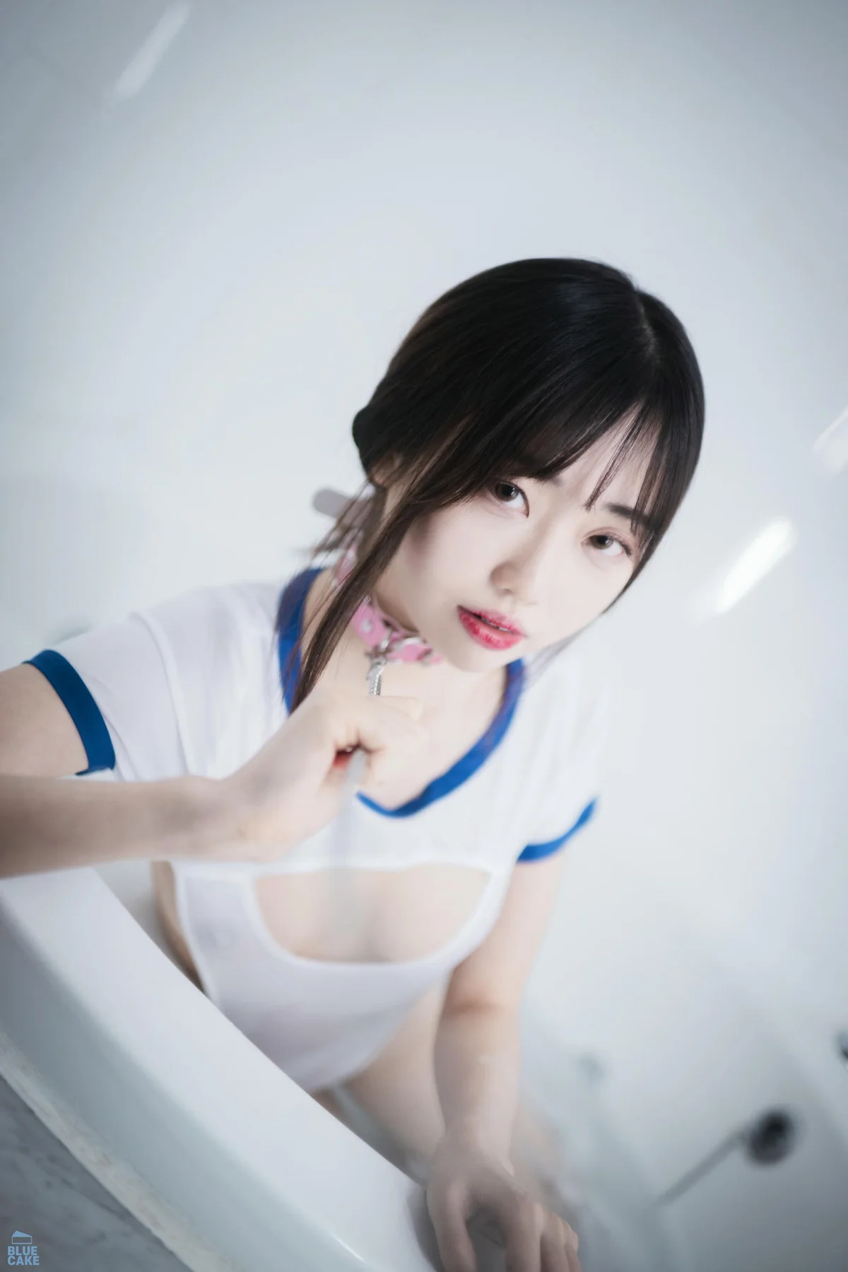 BLUECAKE No.043 Kim Ji白色内衣私房 - 66