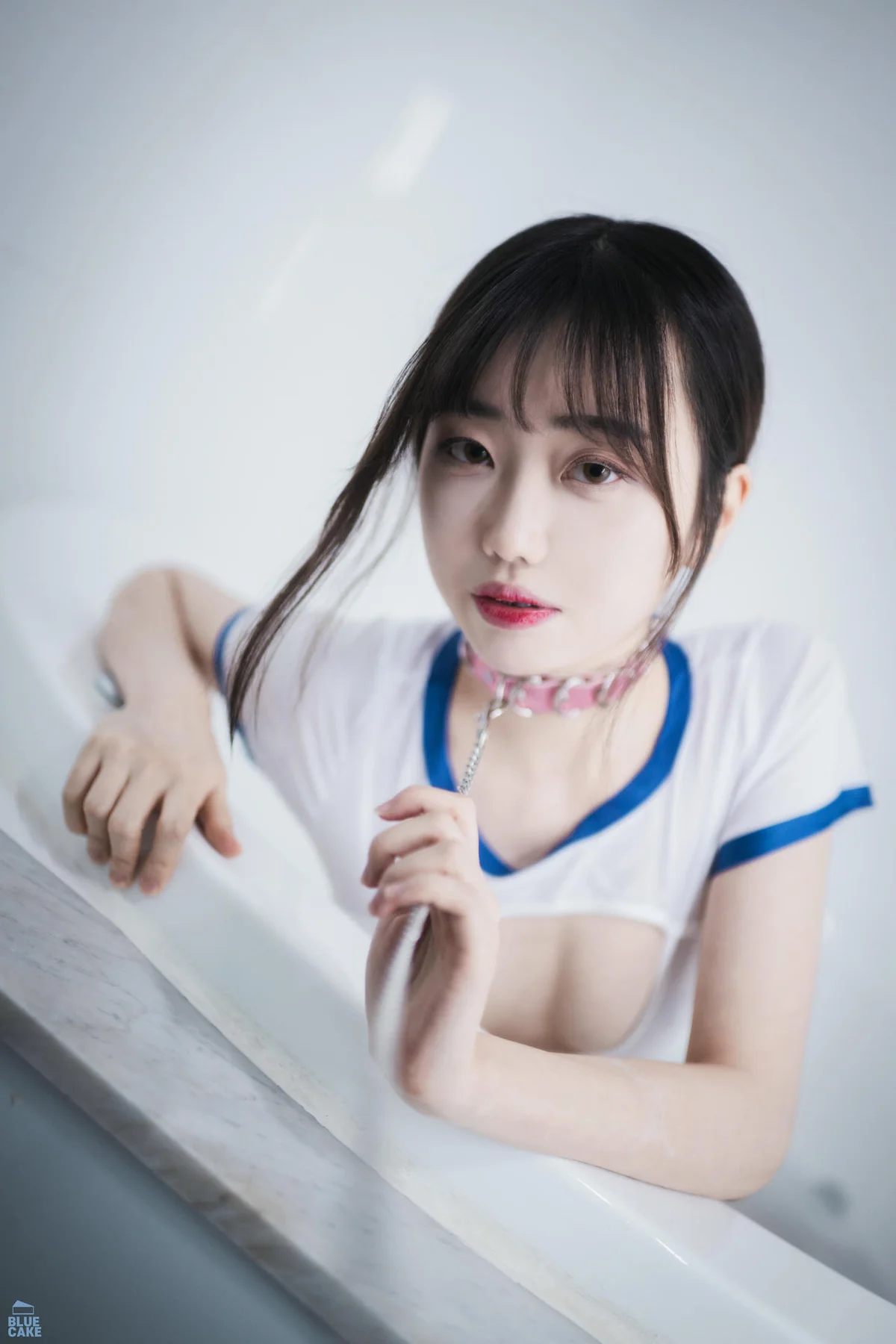 BLUECAKE No.043 Kim Ji白色内衣私房 - 67