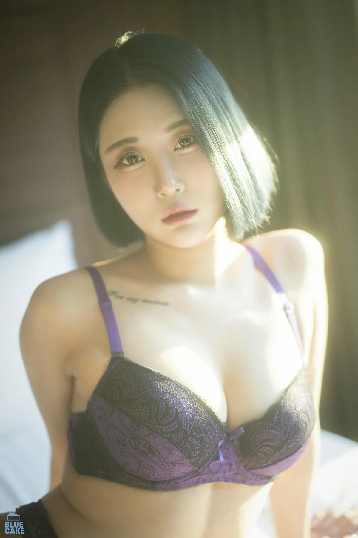 BLUECAKE No.045 Bomi紫色内衣美腿玉足 - 23