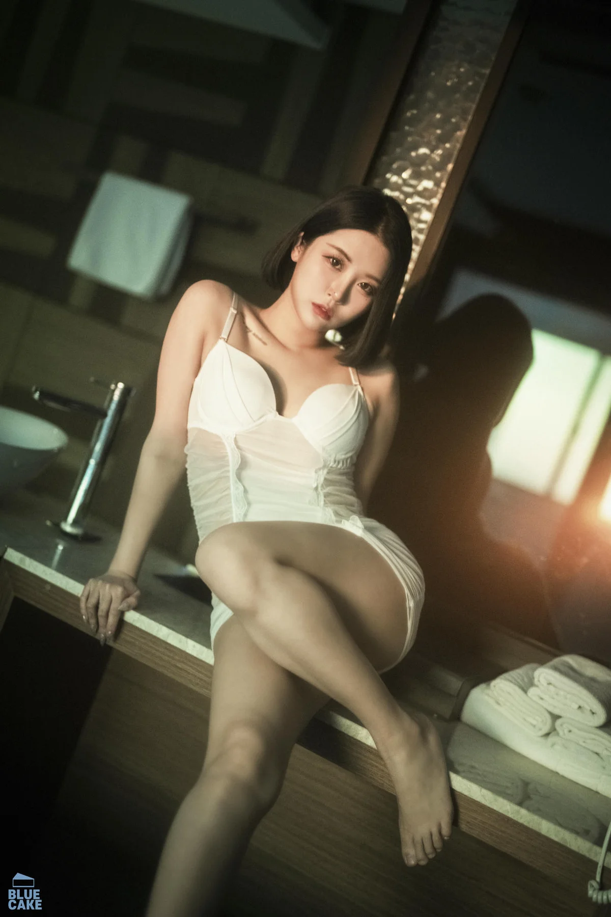 BLUECAKE No.045 Bomi紫色内衣美腿玉足 - 53