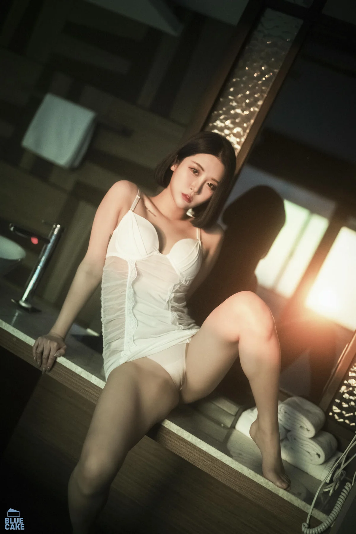 BLUECAKE No.045 Bomi紫色内衣美腿玉足 - 54