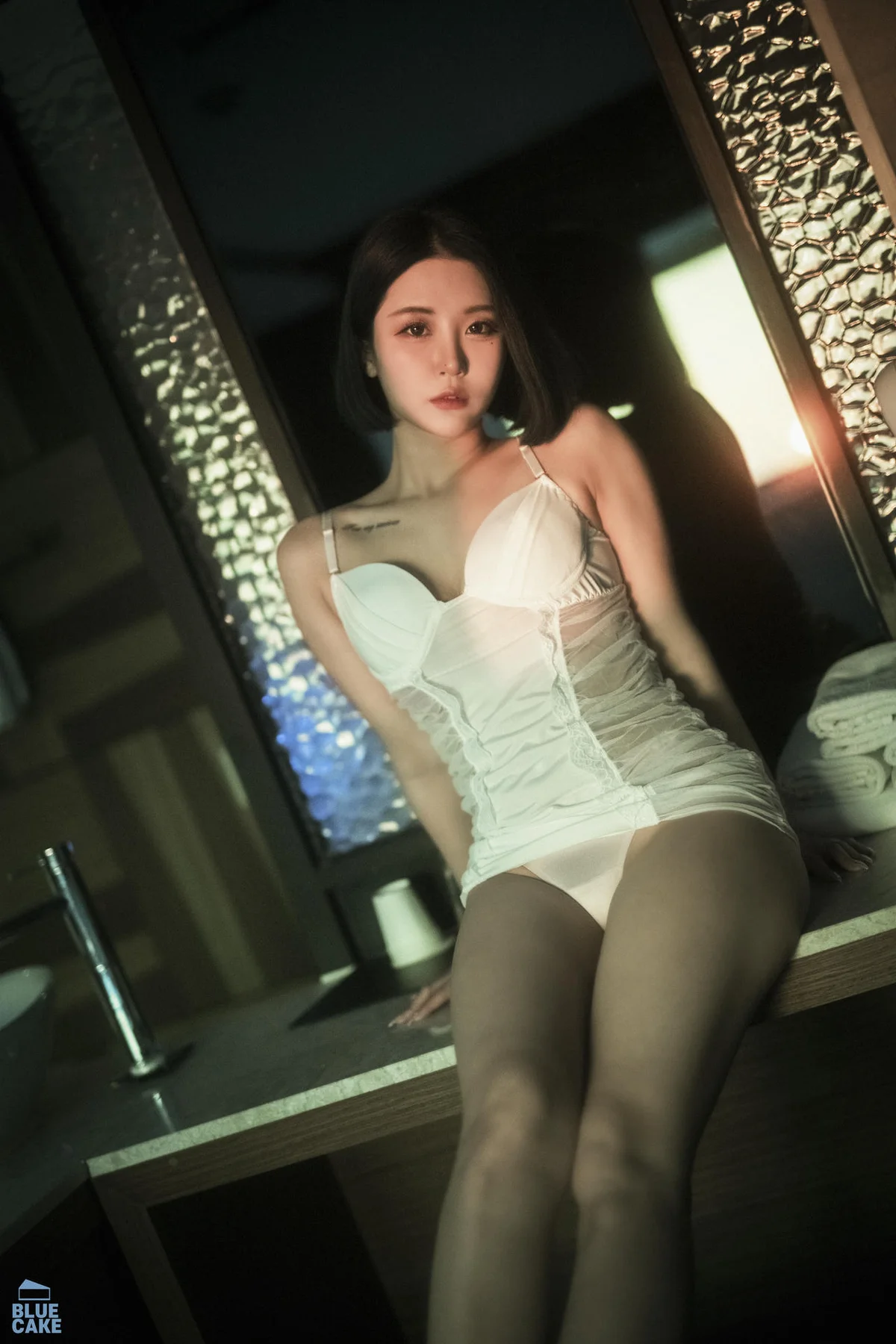 BLUECAKE No.045 Bomi紫色内衣美腿玉足 - 60