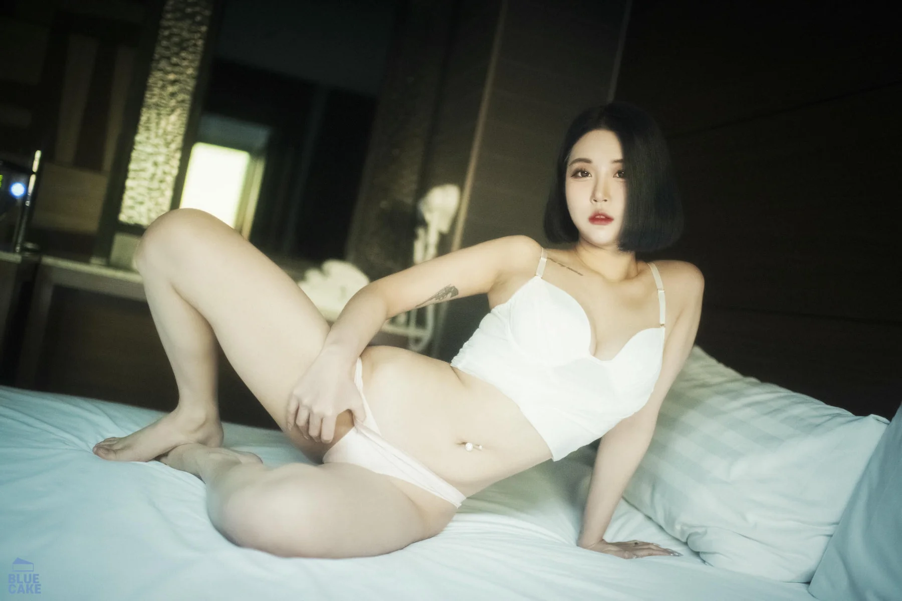 BLUECAKE No.045 Bomi紫色内衣美腿玉足 - 76