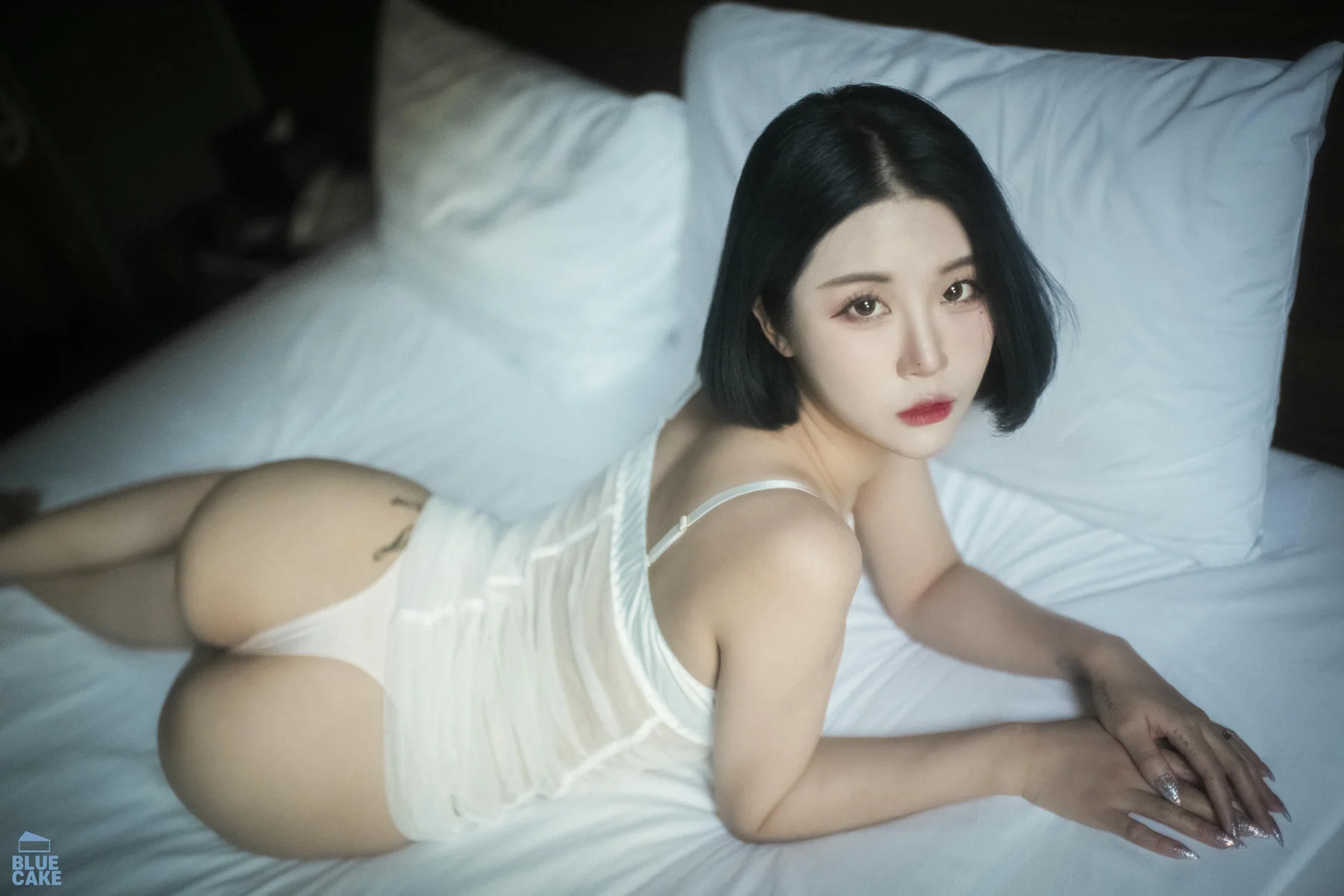 BLUECAKE No.045 Bomi紫色内衣美腿玉足 - 87