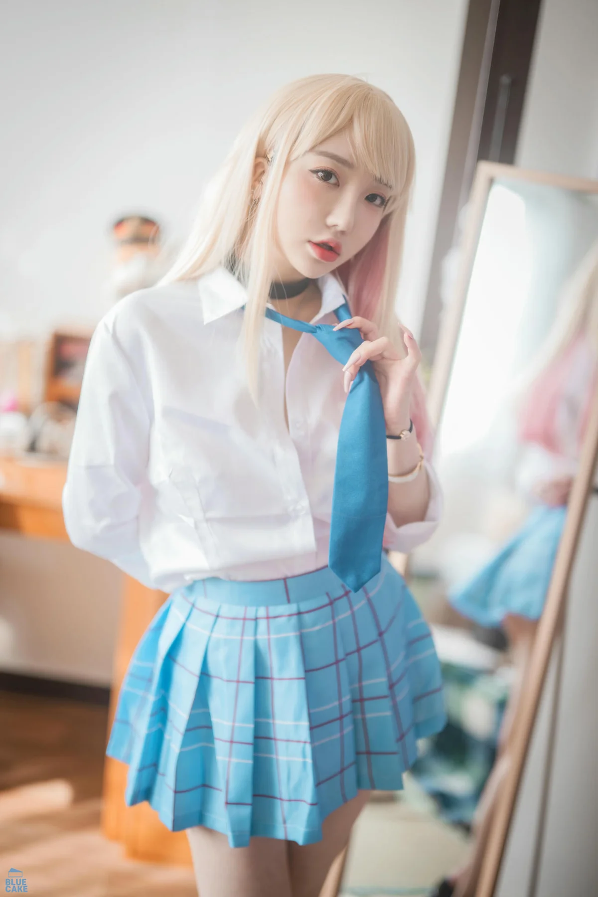 BLUECAKE No.049 MarinYetagawa短裙jk制服套图 - 1