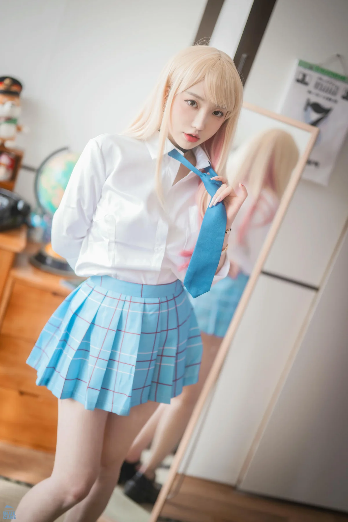 BLUECAKE No.049 MarinYetagawa短裙jk制服套图 - 2