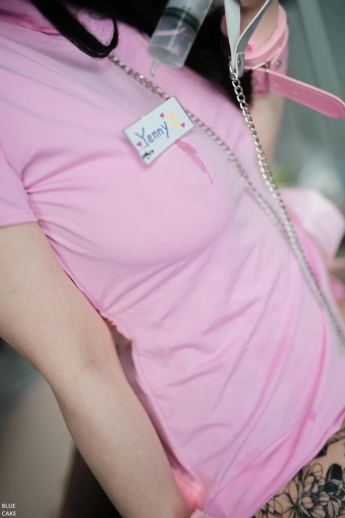 BLUECAKE No.050 YeEun Pocky和 Yenny 粉色护士制服少女 - 15
