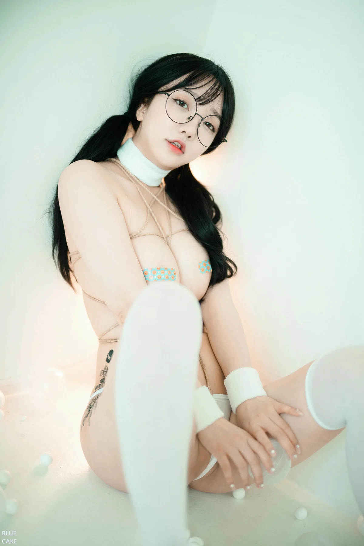 BLUECAKE No.050 YeEun Pocky和 Yenny 粉色护士制服少女 - 66