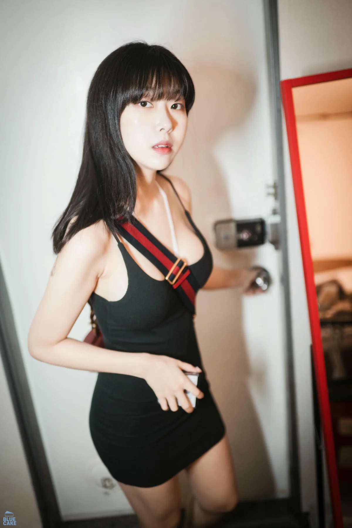 BLUECAKE No.065  Shaany黑丝吊袜翘臀诱惑 - 158