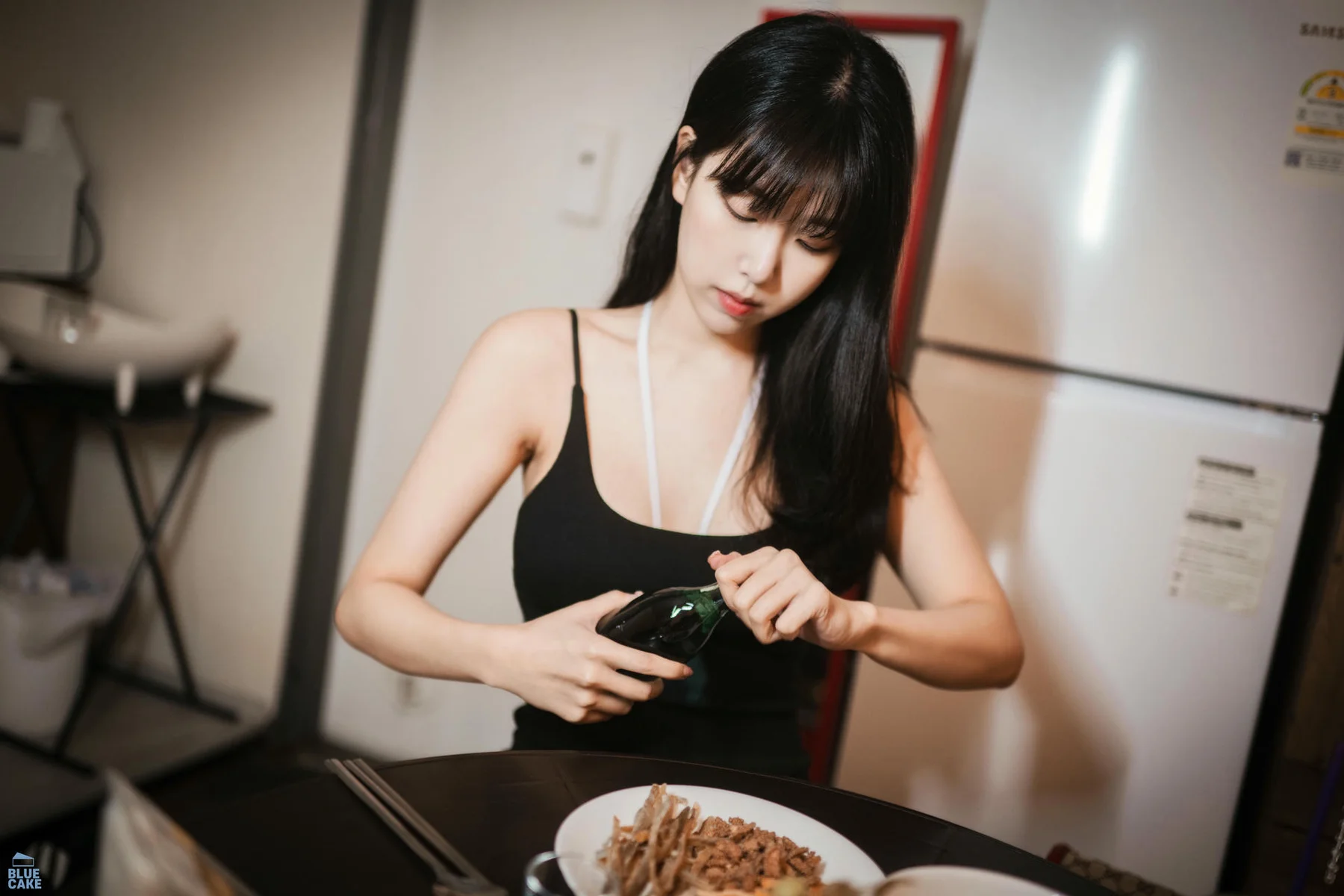 BLUECAKE No.065  Shaany黑丝吊袜翘臀诱惑 - 166