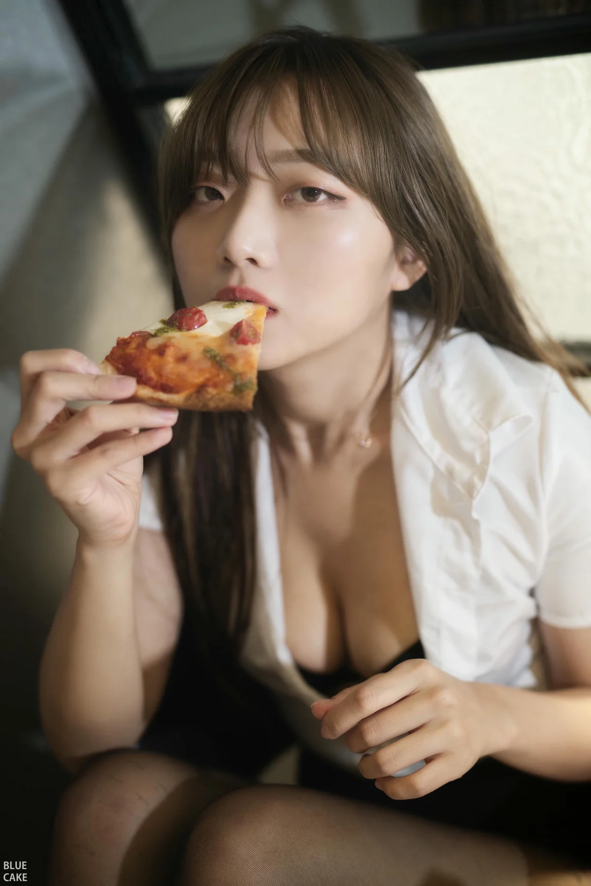 BLUECAKE No.066 Koby办公ol黑丝制服和甜妹 - 51