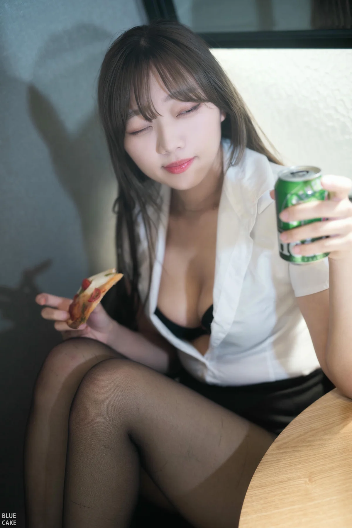 BLUECAKE No.066 Koby办公ol黑丝制服和甜妹 - 52
