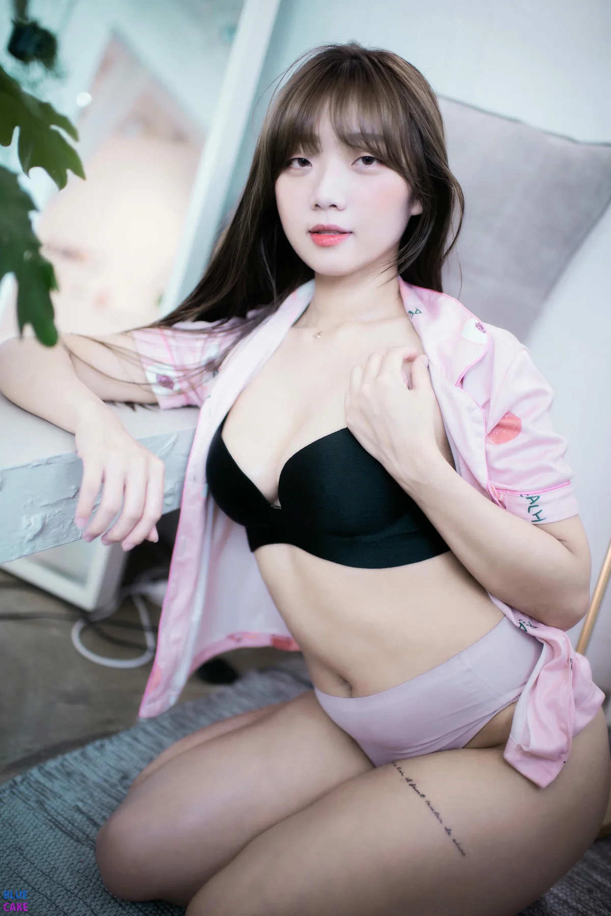 BLUECAKE No.066 Koby办公ol黑丝制服和甜妹 - 120