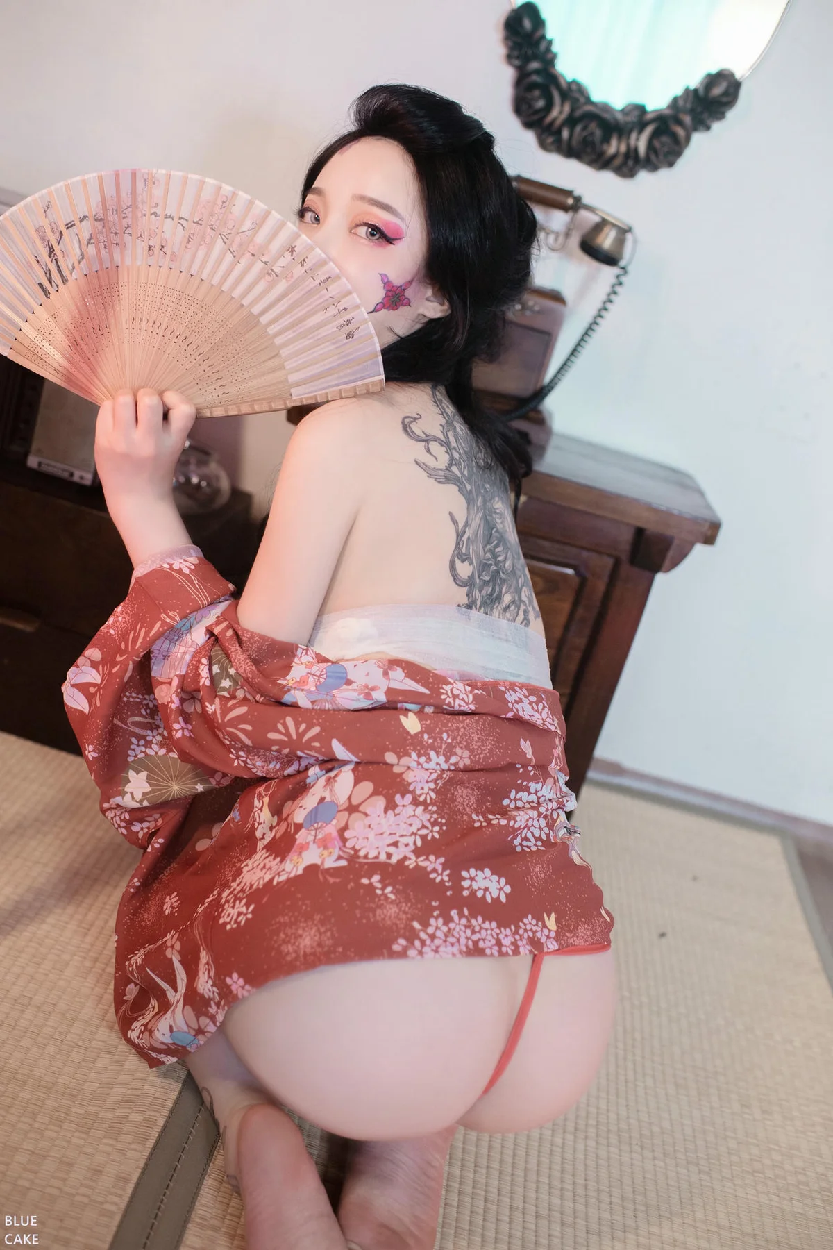 BLUECAKE No.067 YeEun妖姬爆乳性感写真 - 46