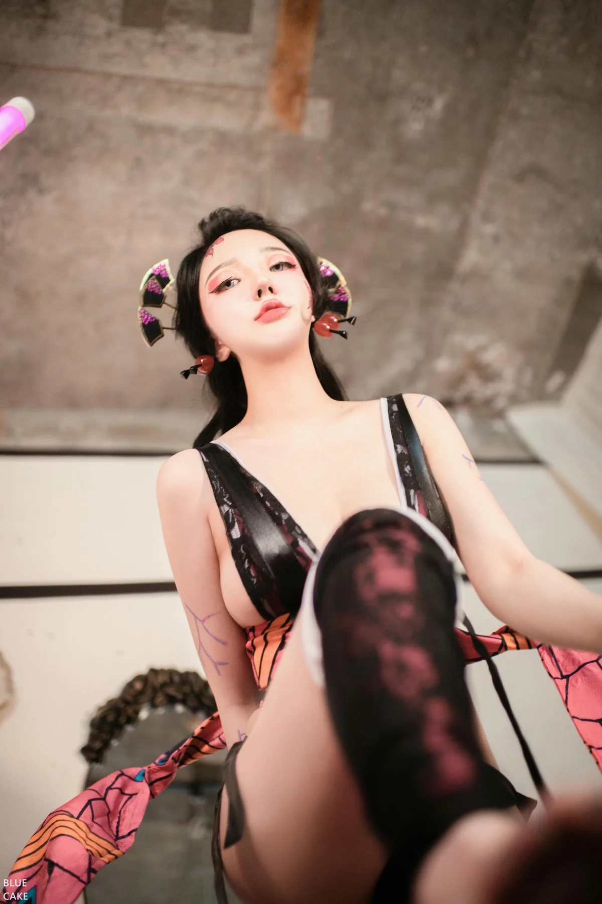 BLUECAKE No.067 YeEun妖姬爆乳性感写真 - 96
