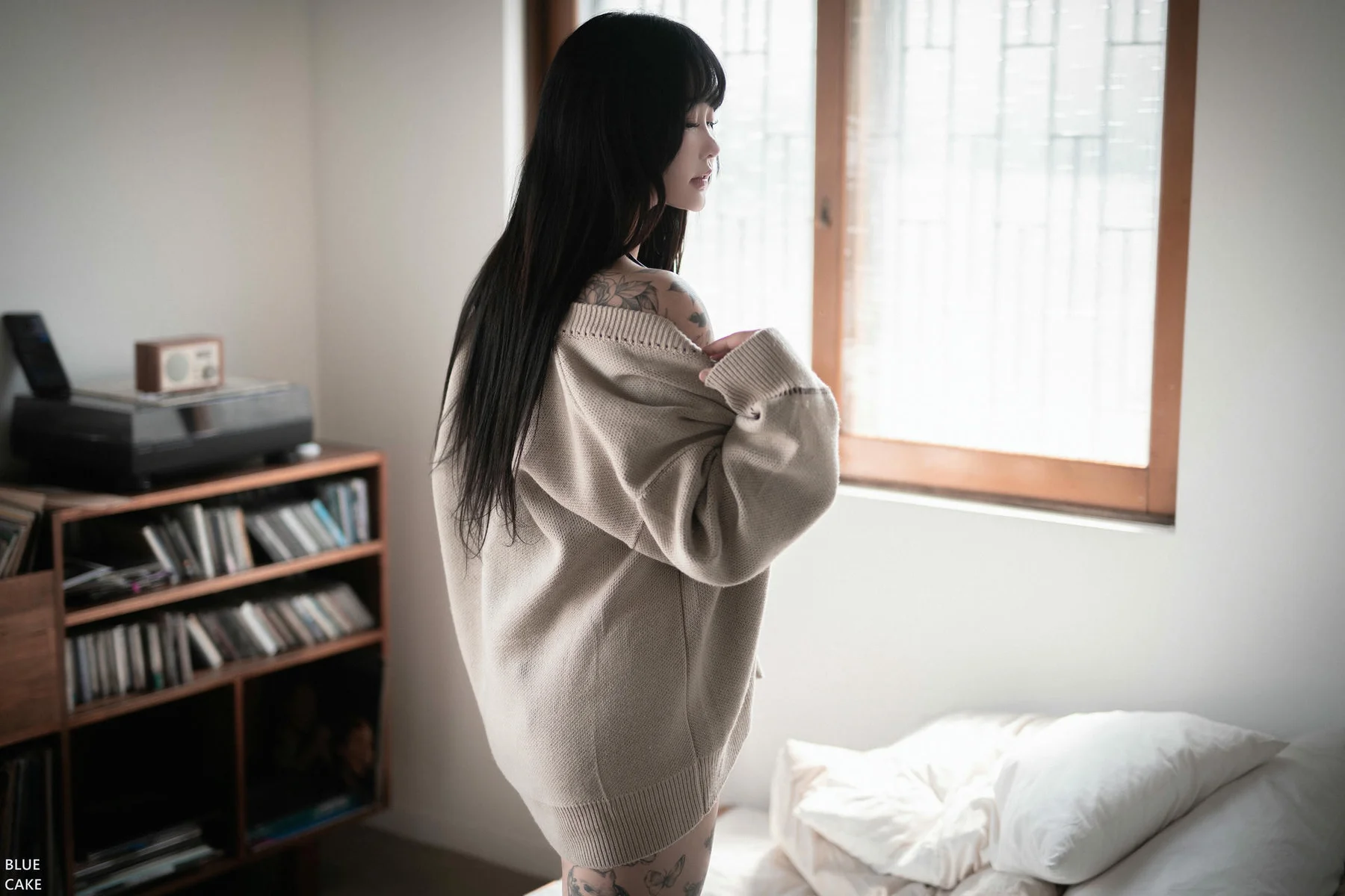 BLUECAKE No.068 Boyeon肥美纹身吉他个性美女 - 1