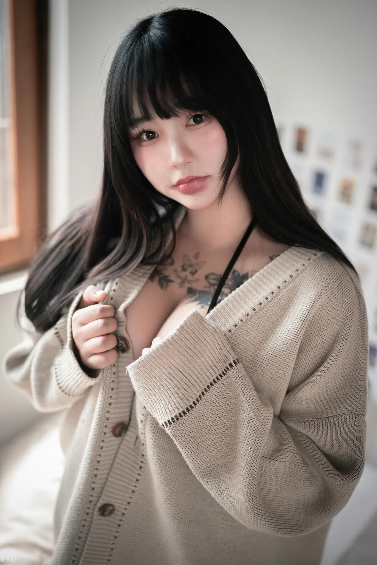 BLUECAKE No.068 Boyeon肥美纹身吉他个性美女 - 8