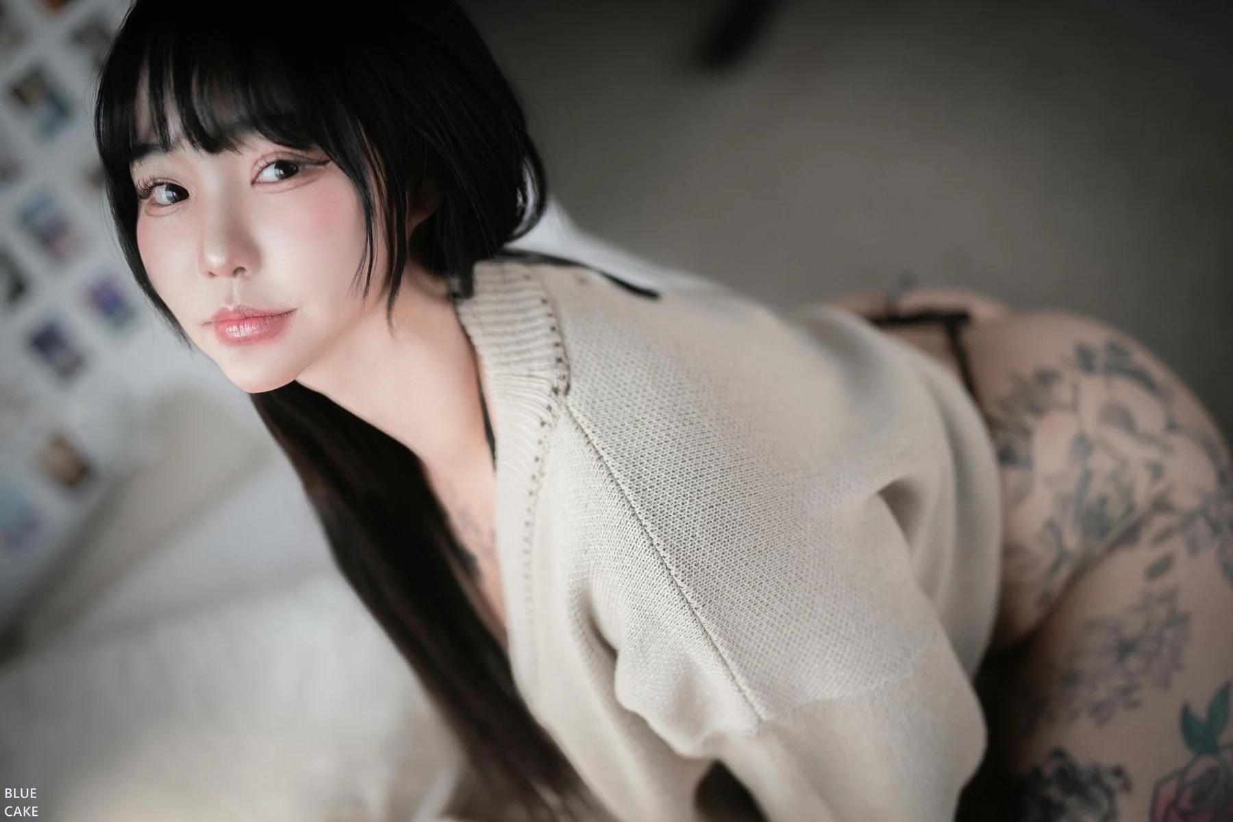 BLUECAKE No.068 Boyeon肥美纹身吉他个性美女 - 13