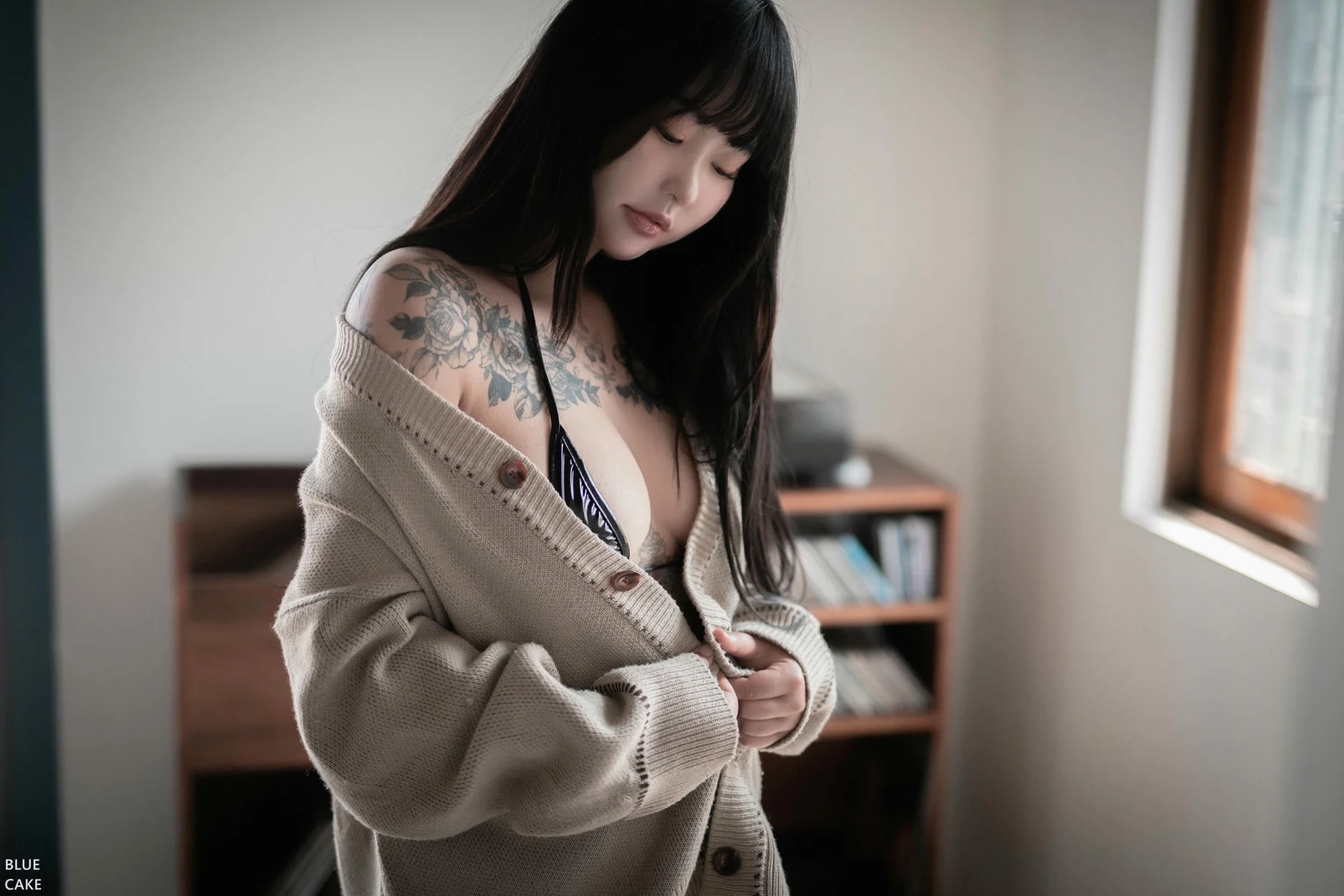 BLUECAKE No.068 Boyeon肥美纹身吉他个性美女 - 14