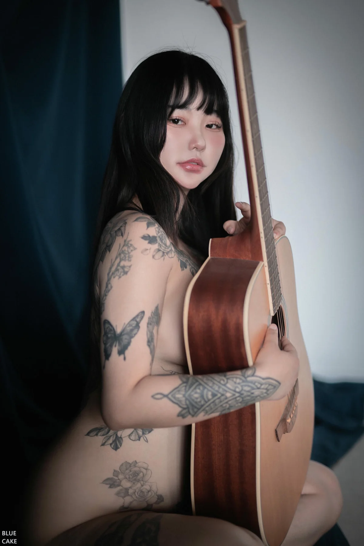 BLUECAKE No.068 Boyeon肥美纹身吉他个性美女 - 41