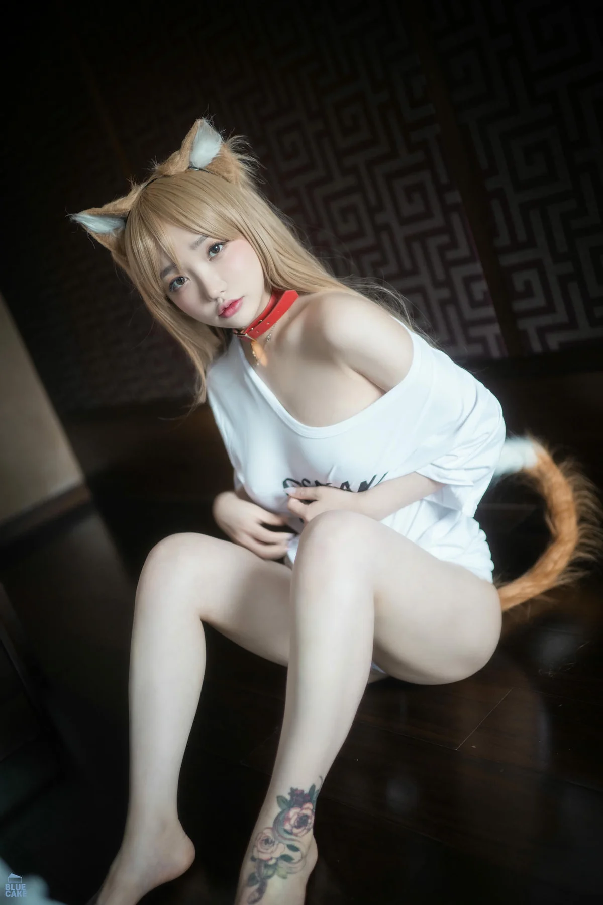 BLUECAKE No.069 YeEun诱惑小猫养成cos - 37