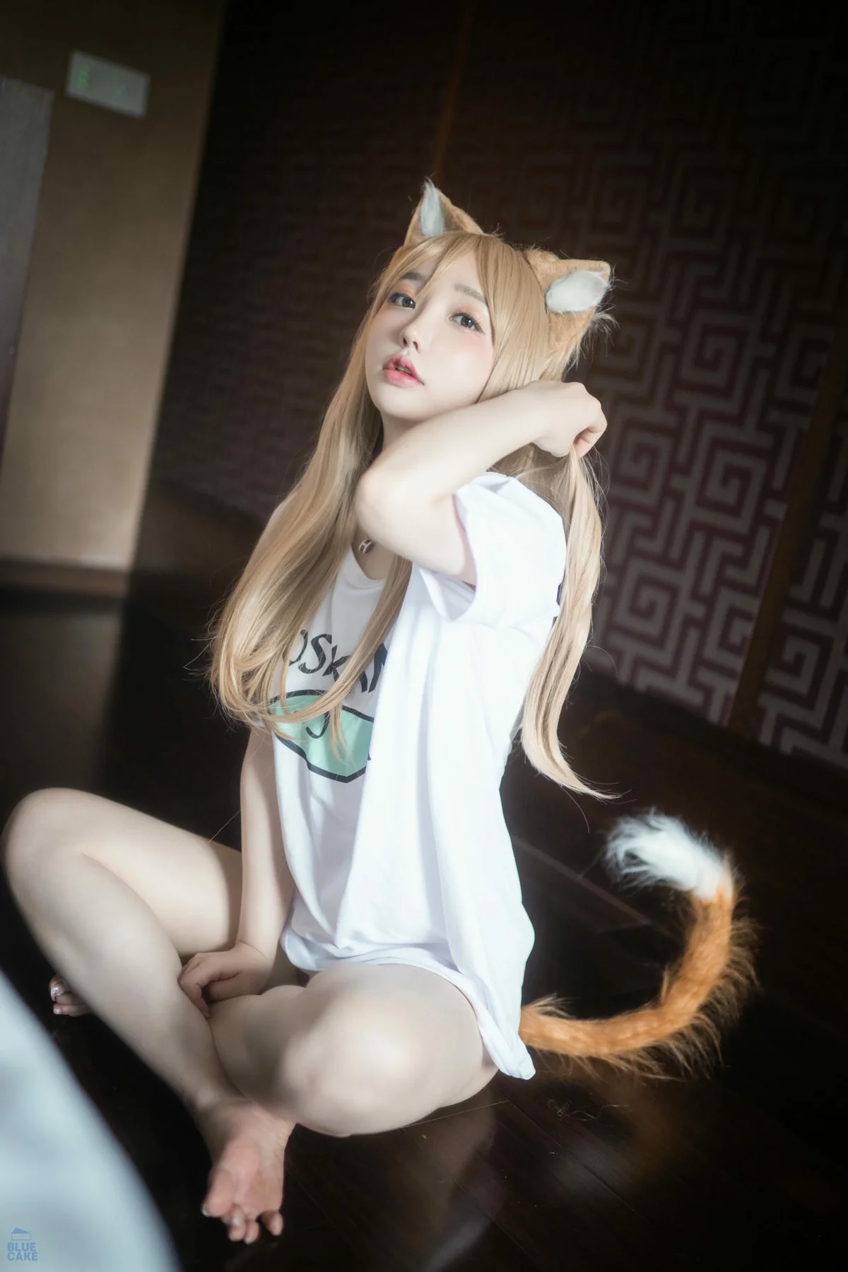 BLUECAKE No.069 YeEun诱惑小猫养成cos - 42