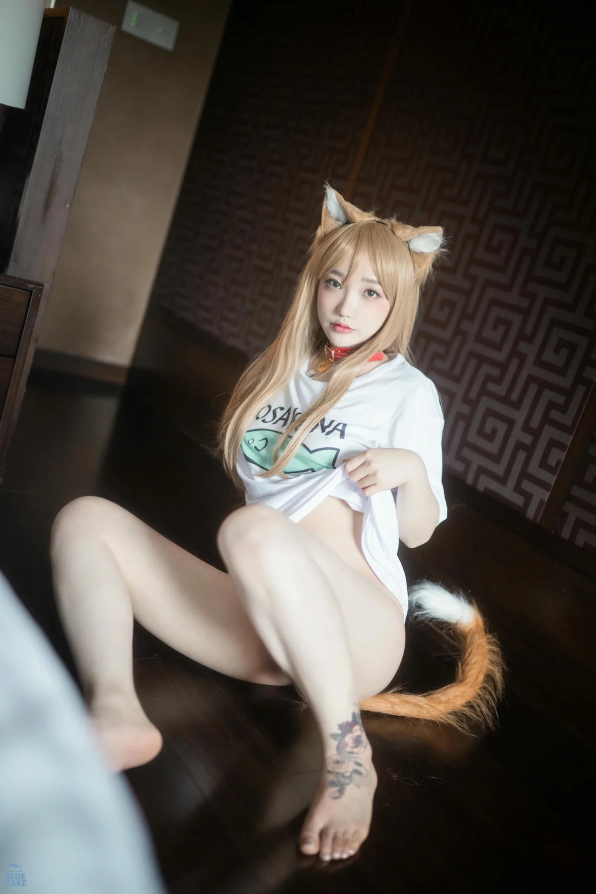 BLUECAKE No.069 YeEun诱惑小猫养成cos - 43