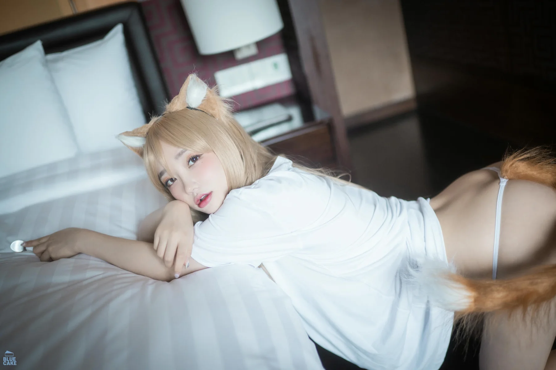 BLUECAKE No.072 YeEun翘臀小猫少女 - 36