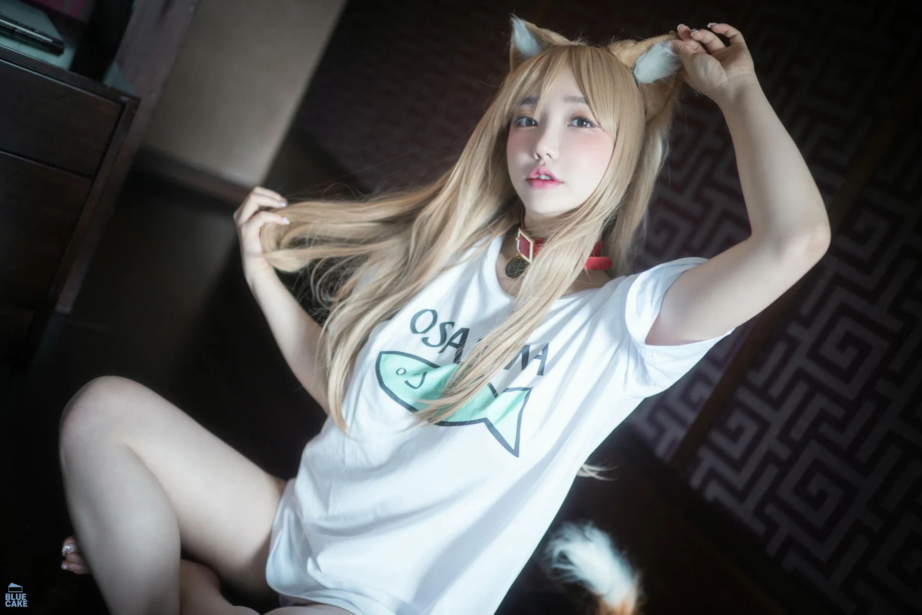 BLUECAKE No.072 YeEun翘臀小猫少女 - 40