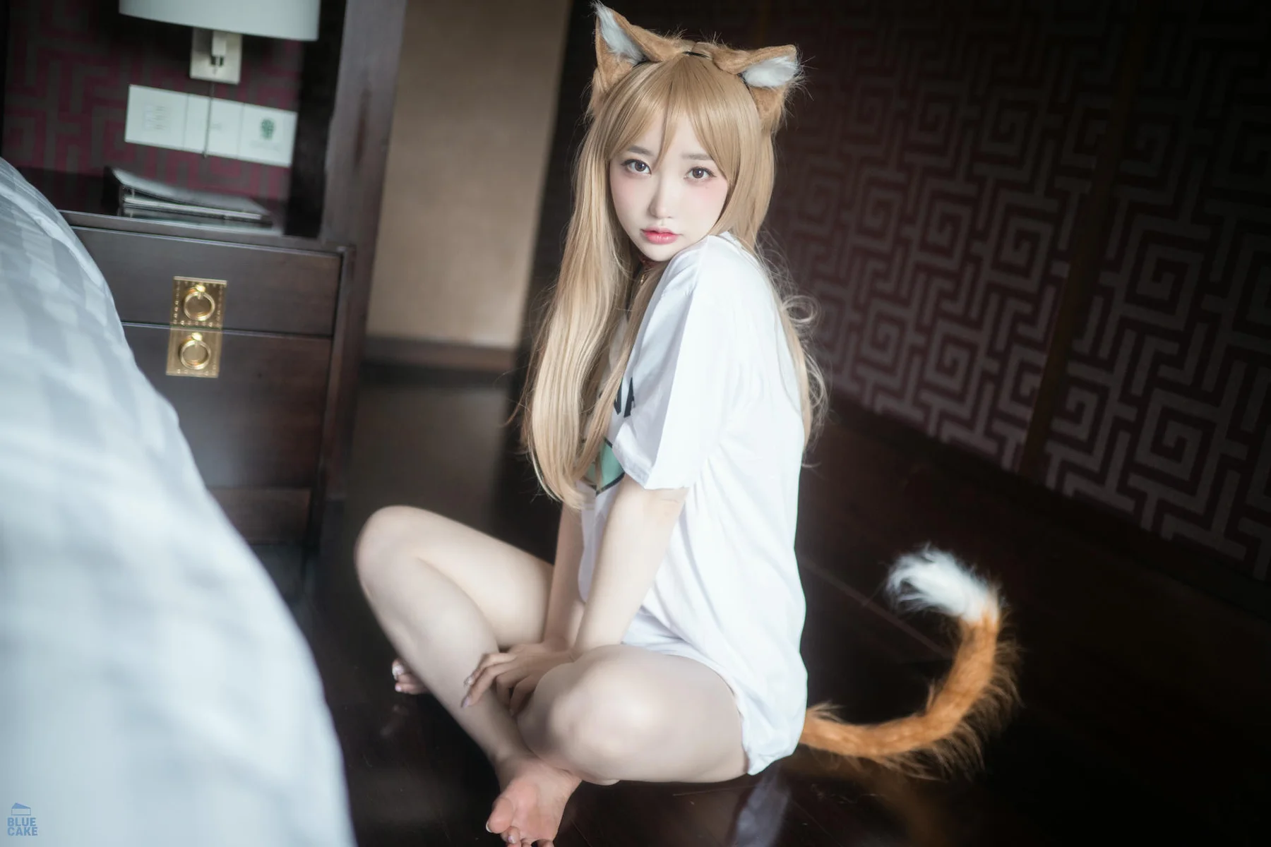 BLUECAKE No.072 YeEun翘臀小猫少女 - 41
