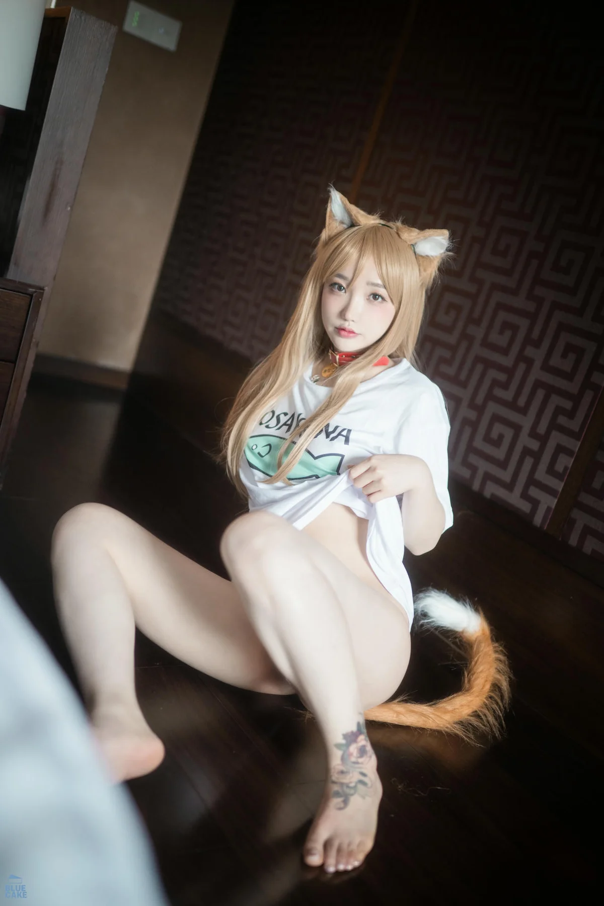 BLUECAKE No.072 YeEun翘臀小猫少女 - 44