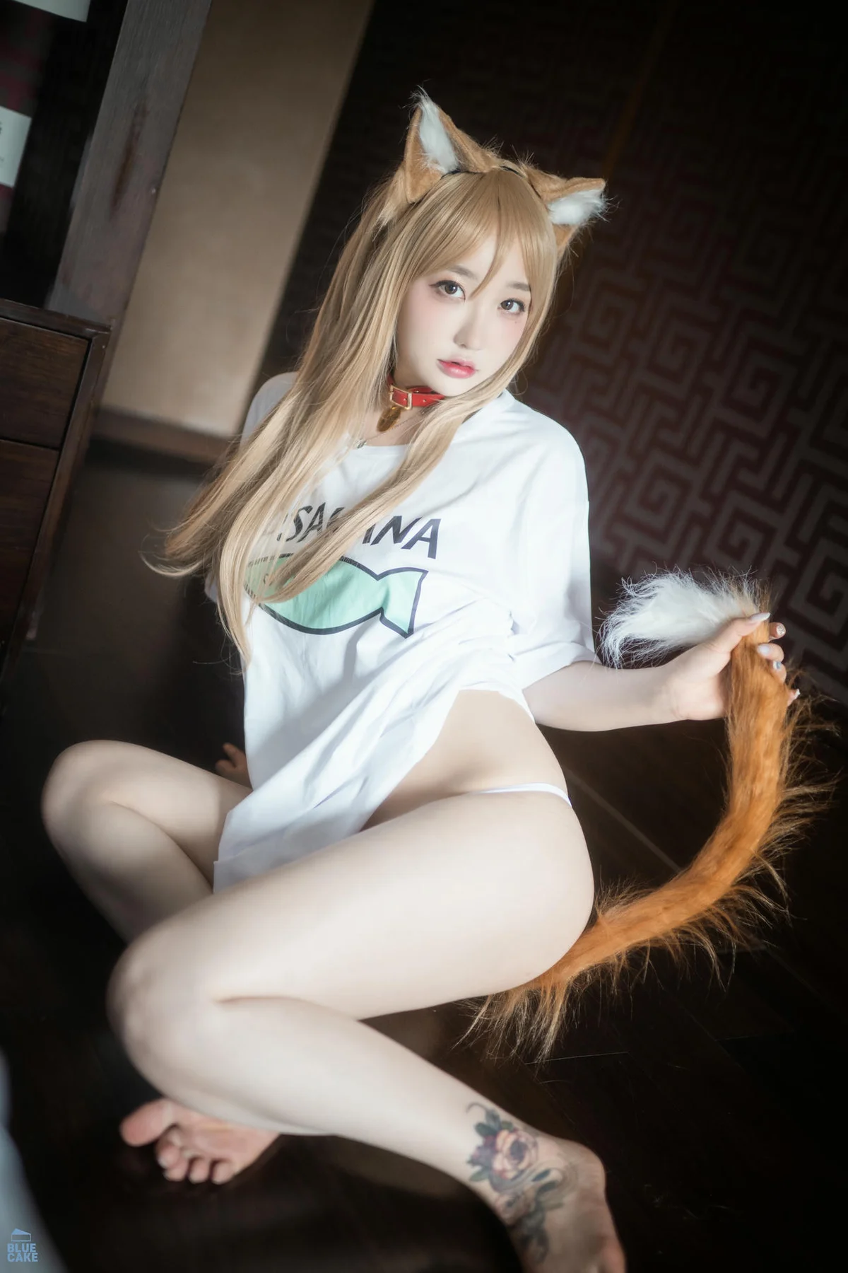 BLUECAKE No.072 YeEun翘臀小猫少女 - 47